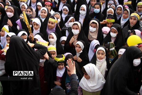 اجتماع چند هزار نفری سرود سلام فرمانده شهرستان بهبهان