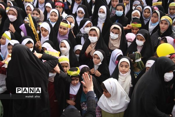 اجتماع چند هزار نفری سرود سلام فرمانده شهرستان بهبهان