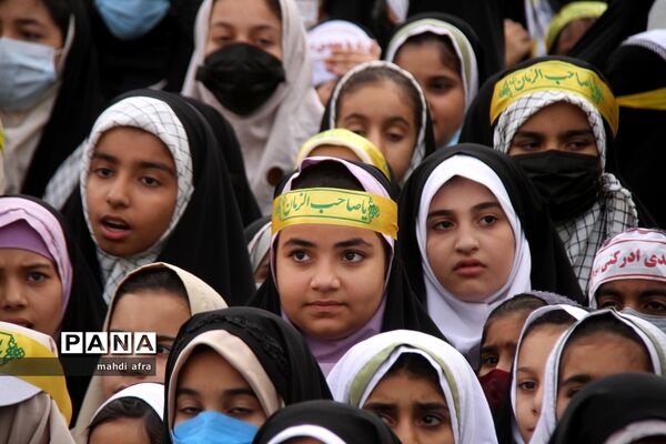 اجتماع چند هزار نفری سرود سلام فرمانده شهرستان بهبهان