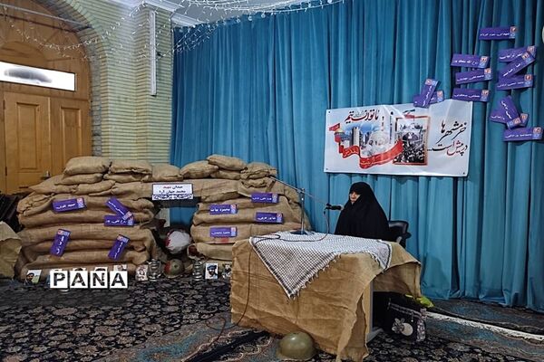 یادواره آزادسازی خرمشهر و اجرای سرود سلام فرمانده در مسجد المهدی
