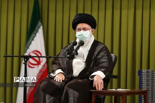 دیدار رئیس و نمایندگان مجلس شورای اسلامی با رهبر انقلاب
