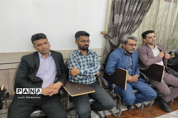 آیین معارفه مدیرآموزش و پرورش شهرستان گلوگاه