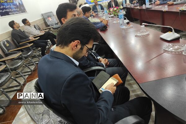 آیین معارفه مدیرآموزش و پرورش شهرستان گلوگاه