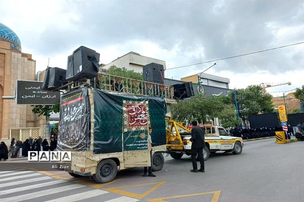 مراسم عزاداری ظهر شهادت امام جعفر صادق (ع) در مشهد