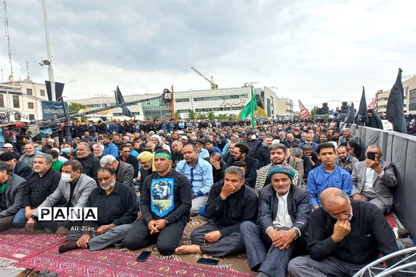 مراسم عزاداری ظهر شهادت امام جعفر صادق (ع) در مشهد