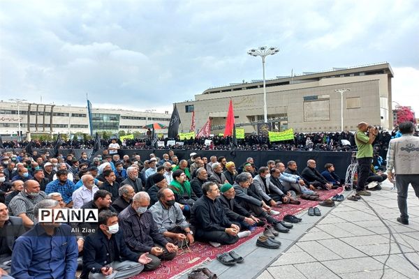 مراسم عزاداری ظهر شهادت امام جعفر صادق (ع) در مشهد