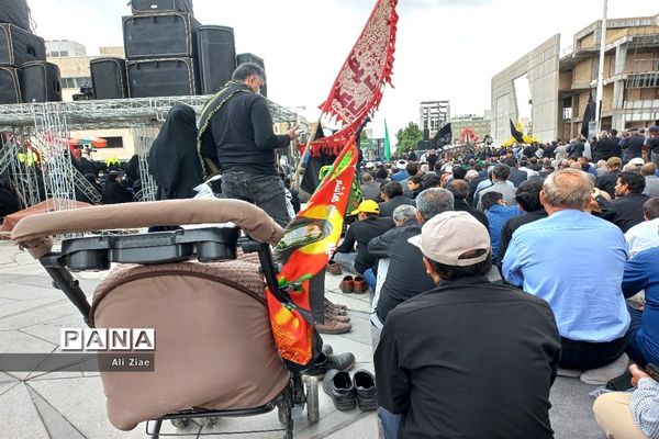 مراسم عزاداری ظهر شهادت امام جعفر صادق (ع) در مشهد