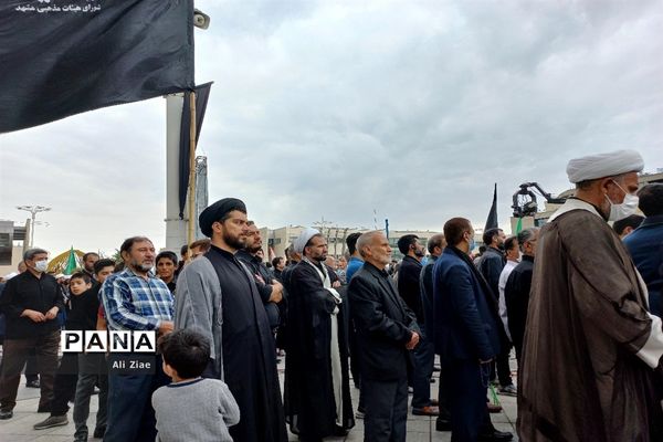 مراسم عزاداری ظهر شهادت امام جعفر صادق (ع) در مشهد