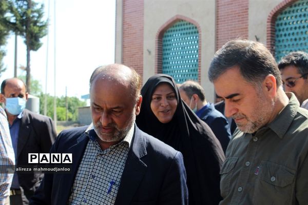 بازدید استاندار مازندران از روستای تیله‌نو گلوگاه