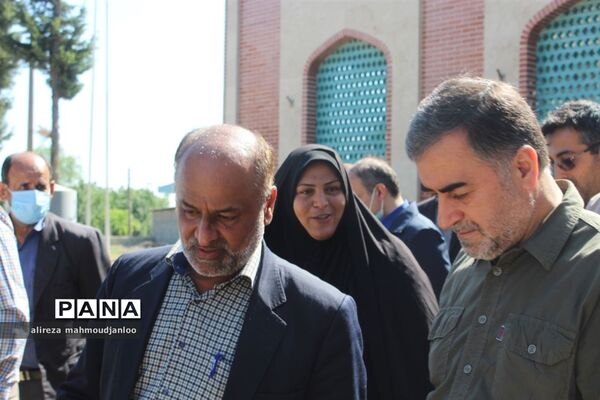 بازدید استاندار مازندران از روستای تیله‌نو گلوگاه