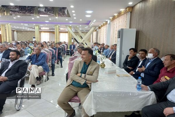 تودیع و معارفه معاون پرورشی، ابتدایی و مدیریت مرکز رفاهی آموزش و پرورش کاشمر