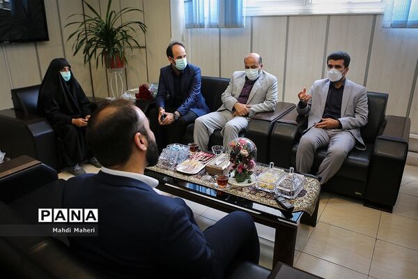 بازدید سخنگو و معاون تربیت‌بدنی و سلامت وزارت آموزش و پرورش از خبرگزاری پانا