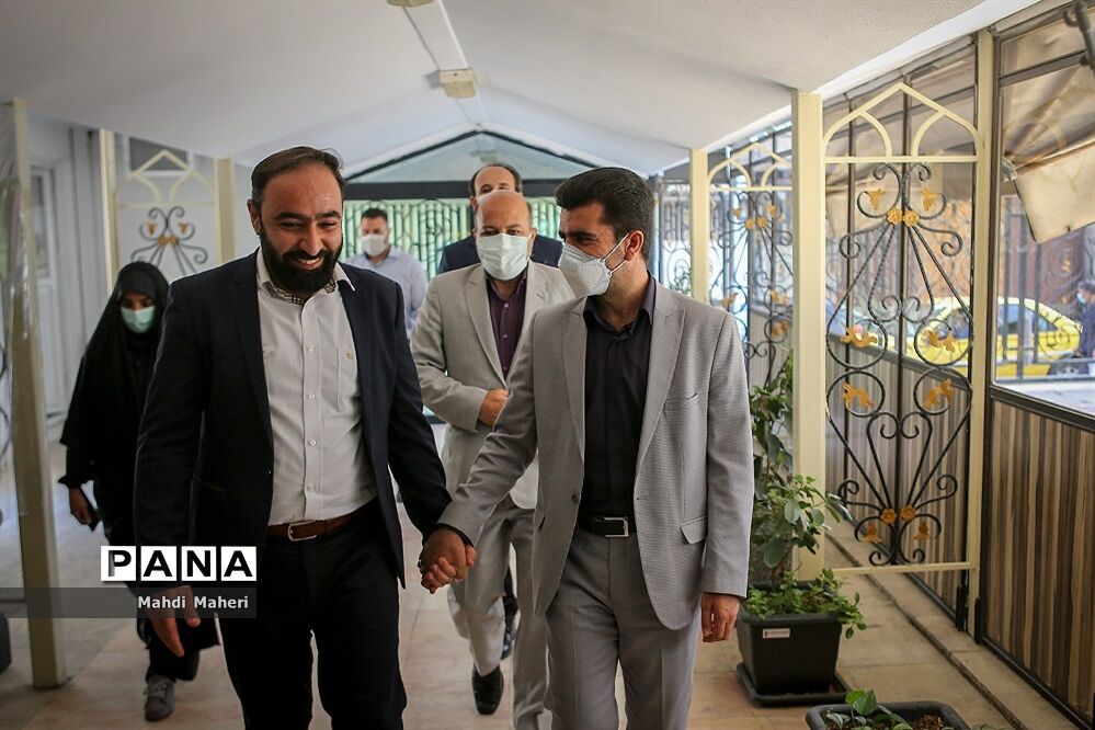 بازدید سخنگو و معاون تربیت‌بدنی و سلامت وزارت آموزش و پرورش از خبرگزاری پانا