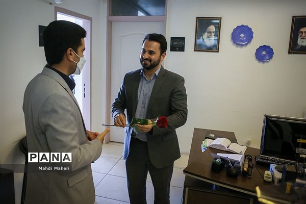 بازدید سخنگو و معاون تربیت‌بدنی و سلامت وزارت آموزش و پرورش از خبرگزاری پانا