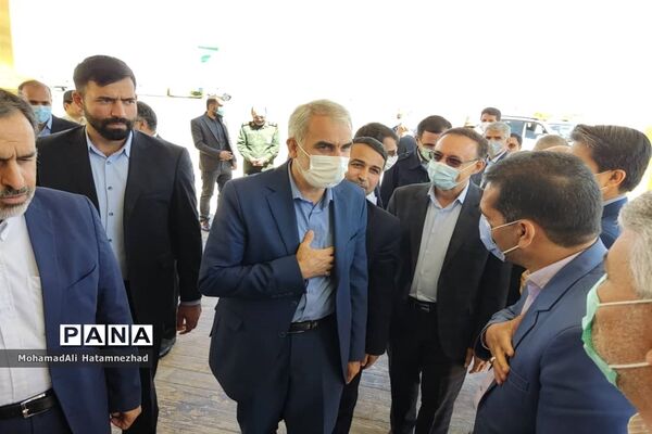 ورود وزیر آموزش و پرورش به شهرستان بجنورد