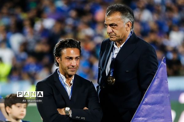 جشن قهرمانی تیم فوتبال استقلال