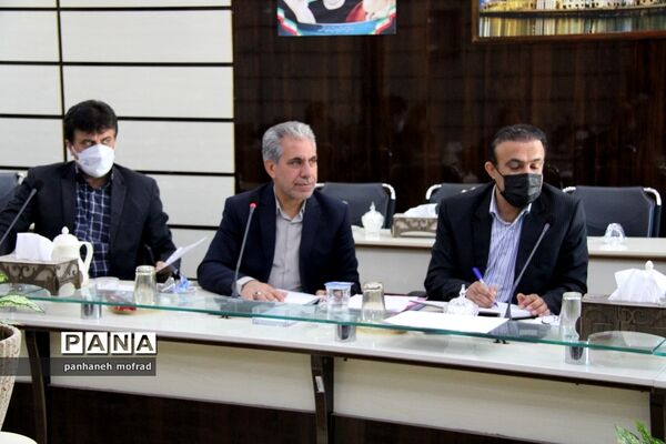 جلسه کارگروه توسعه مدیریت  آموزش و پرورش استان بوشهر