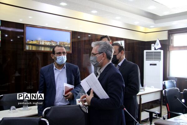 جلسه کارگروه توسعه مدیریت  آموزش و پرورش استان بوشهر