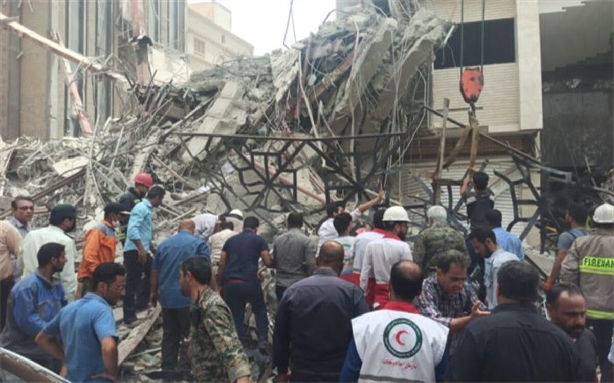افزایش شمار جان‌باختگان حادثه متروپل آبادان