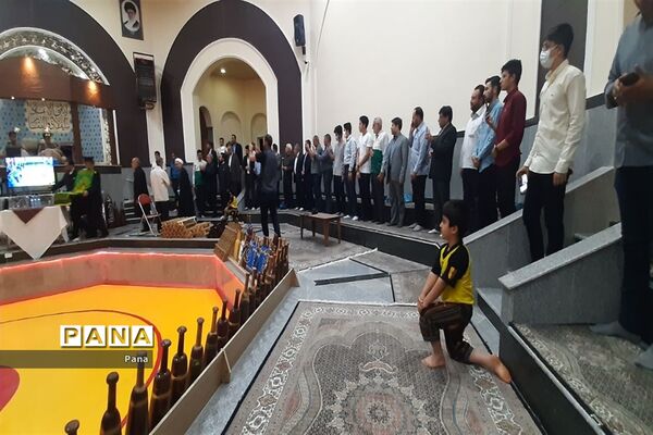 شمیم خوش پرچم بارگاه رضوی شهر میانه را عطرآگین کرد