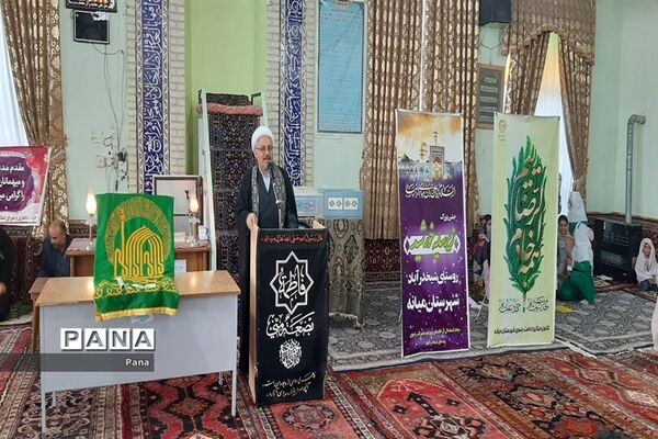 شمیم خوش پرچم بارگاه رضوی شهر میانه را عطرآگین کرد