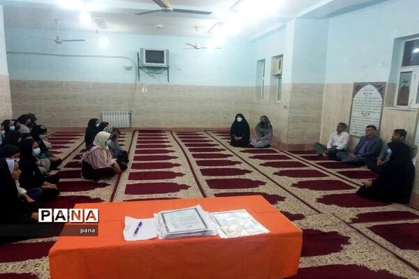 مراسم روز دختر و میلاد حضرت معصومه (س) در آموزش و پرورش استان بوشهر
