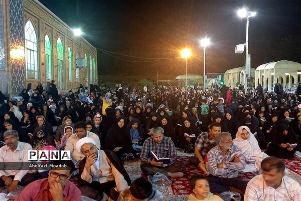 مراسم دعای کمیل به مناسبت یادبود رحلت امام خمینی(ره) در کاشمر