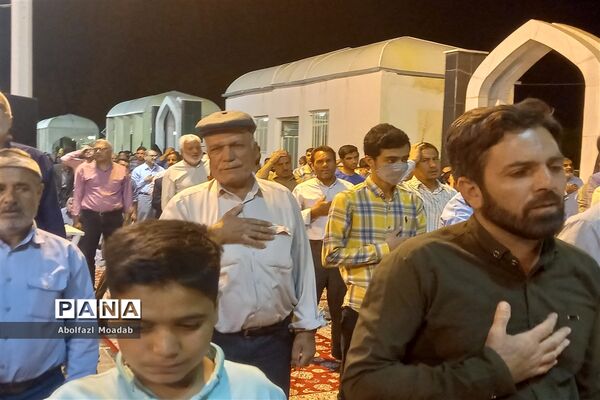 مراسم دعای کمیل به مناسبت یادبود رحلت امام خمینی(ره) در کاشمر