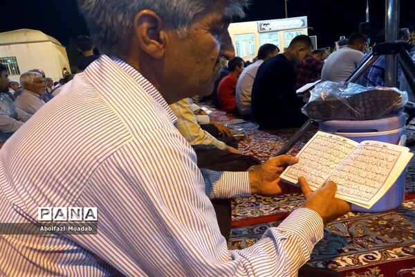 مراسم دعای کمیل به مناسبت یادبود رحلت امام خمینی(ره) در کاشمر