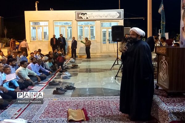 مراسم دعای کمیل به مناسبت یادبود رحلت امام خمینی(ره) در کاشمر