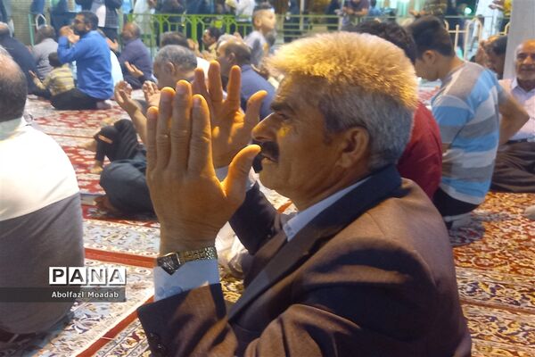 مراسم دعای کمیل به مناسبت یادبود رحلت امام خمینی(ره) در کاشمر