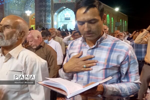 مراسم دعای کمیل به مناسبت یادبود رحلت امام خمینی(ره) در کاشمر