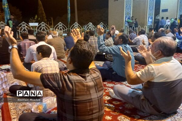 مراسم دعای کمیل به مناسبت یادبود رحلت امام خمینی(ره) در کاشمر