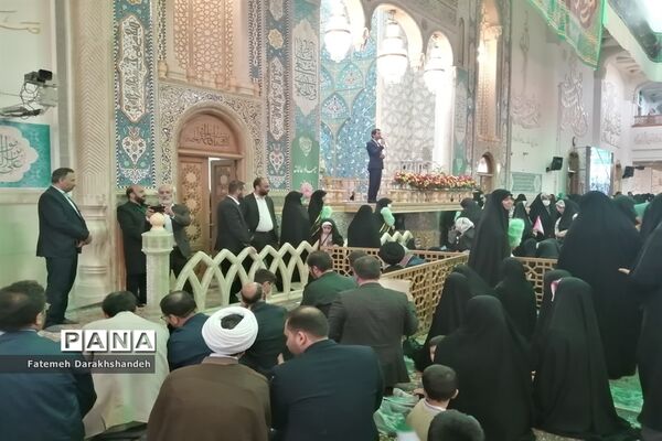 مراسم جشن دختران ایران قوی در قم-2