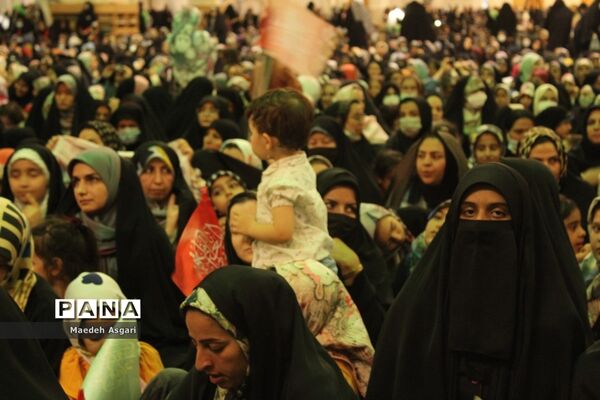 مراسم جشن دختران ایران قوی در قم-2