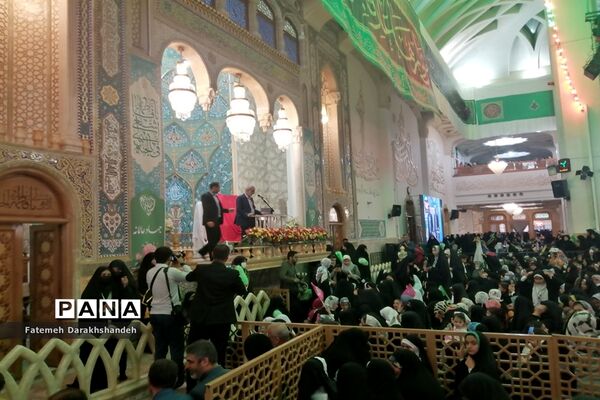 مراسم جشن دختران ایران قوی در قم-2