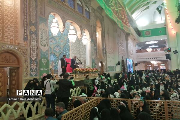 مراسم جشن دختران ایران قوی در قم-2