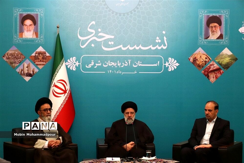 نشست خبری رئیس جمهوری با اصحاب رسانه آذربایجان شرقی