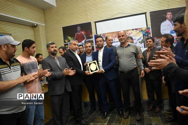 مراسم تکریم  و معارفه رئیس هیات ورزش‌های رزمی شهرستان اسلامشهر