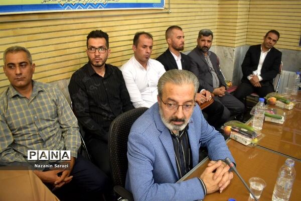 مراسم تکریم  و معارفه رئیس هیات ورزش‌های رزمی شهرستان اسلامشهر