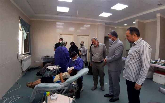 ارائه خدمات پزشکی رایگان توسط گروه‌های جهادی در ملارد  