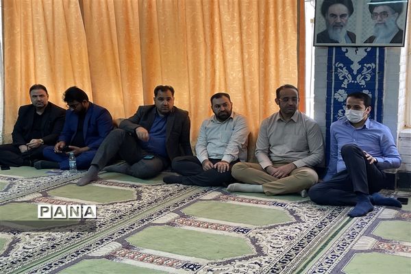 مراسم سوگواری سالروز ارتحال امام خمینی (ره) در ناحیه یک اهواز