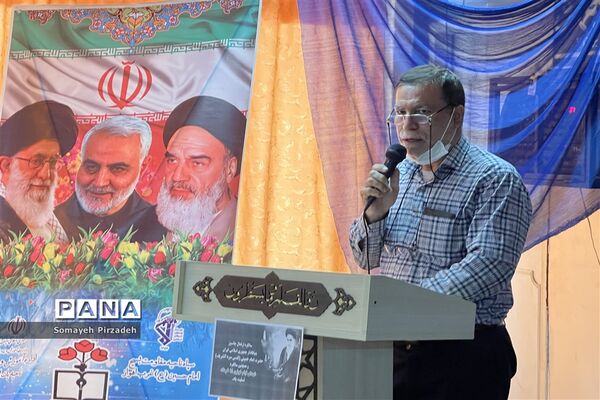 مراسم سوگواری سالروز ارتحال امام خمینی (ره) در ناحیه یک اهواز