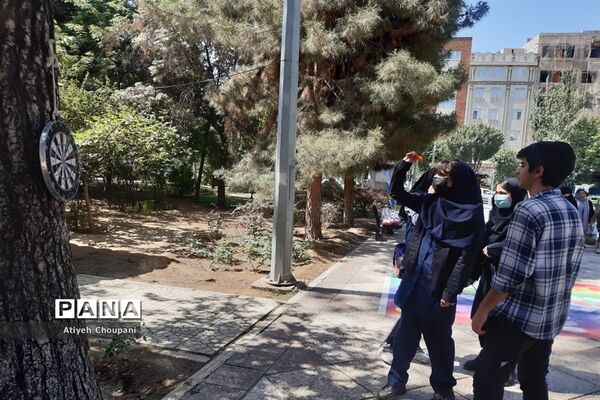 برپایی پایگاه آموزش خطرات استعمال دخانیات توسط سرای محله صاحب الزمان منطقه ۱۴