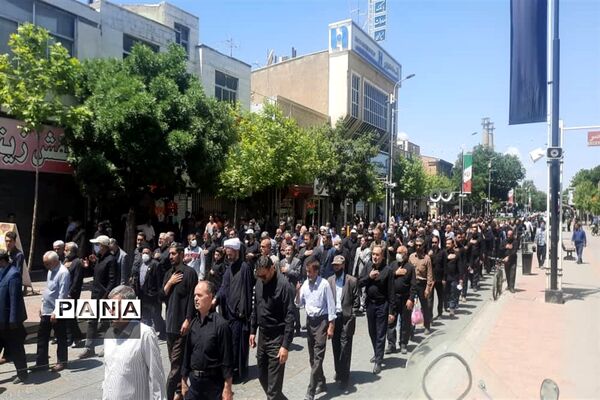 مراسم عزاداری رحلت امام خمینی (ره) در زنجان