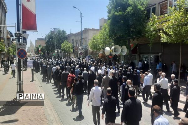 مراسم عزاداری رحلت امام خمینی (ره) در زنجان