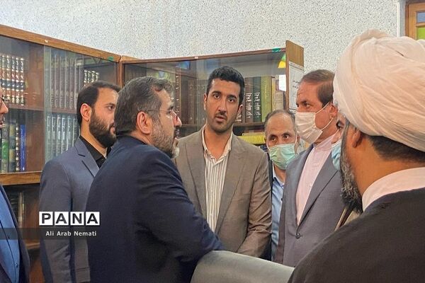 حضور وزیر فرهنگ و ارشاد اسلامی در شهرستان پیشوا