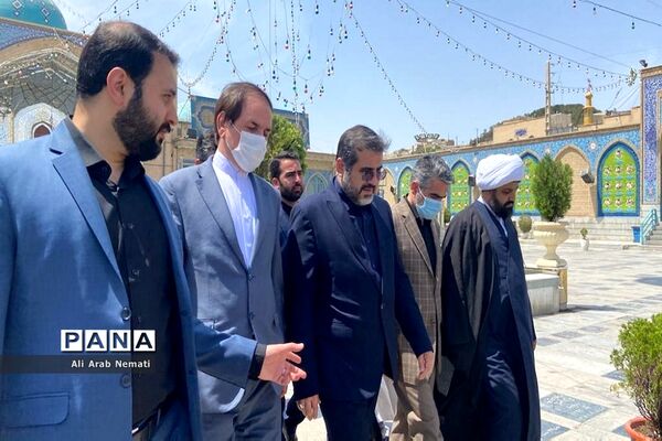 حضور وزیر فرهنگ و ارشاد اسلامی در شهرستان پیشوا
