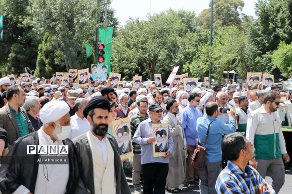 راهپیمایی مردم قم در یوم الله 15 خرداد-1