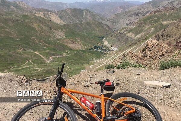 اردوی هیات دوچرخه‌سواری رودهن در طبیعت زیبای شهرستان فیروزکوه